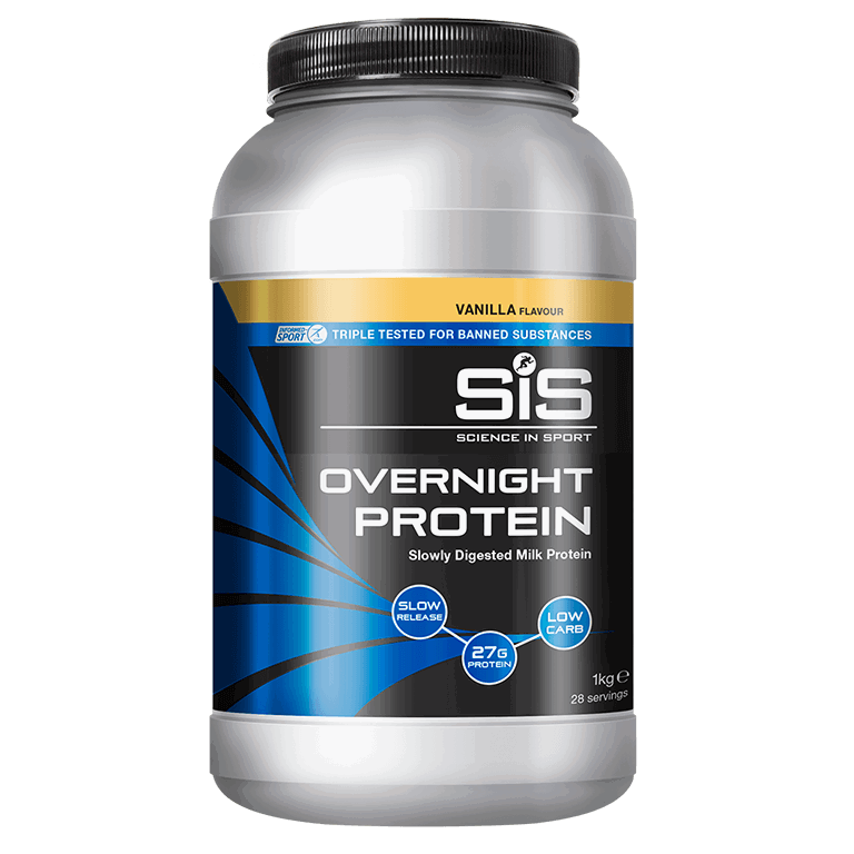 SIS Overnight Protein Chokolade - 1kg Tilbehør > Energiprodukter > Energipulver